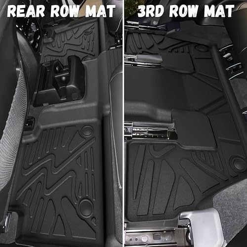 Floor Mats for Jeep Grand Cherokee L 2021-2026 (Only 6 Seats) - Image 4