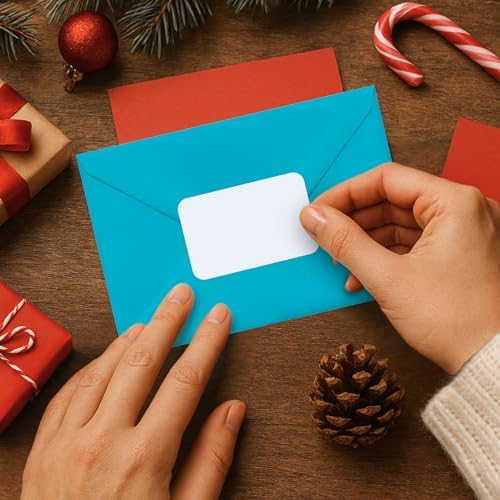ChromaLabel White Rectangle Labels, 2 x 3 Inch, 250/Box - Image 2