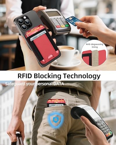 Upgraded for Magsafe Wallet, 7 Card Holder, RFID Blocking, Strongest Magnet - Image 5