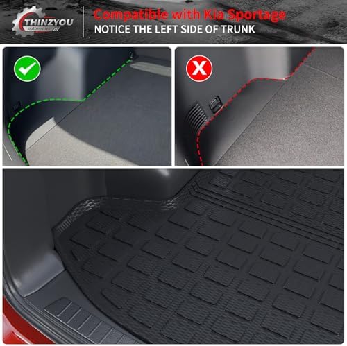 Floor Mats Set for 2023 2024 2025 2026 Kia Sportage Gas - Image 5