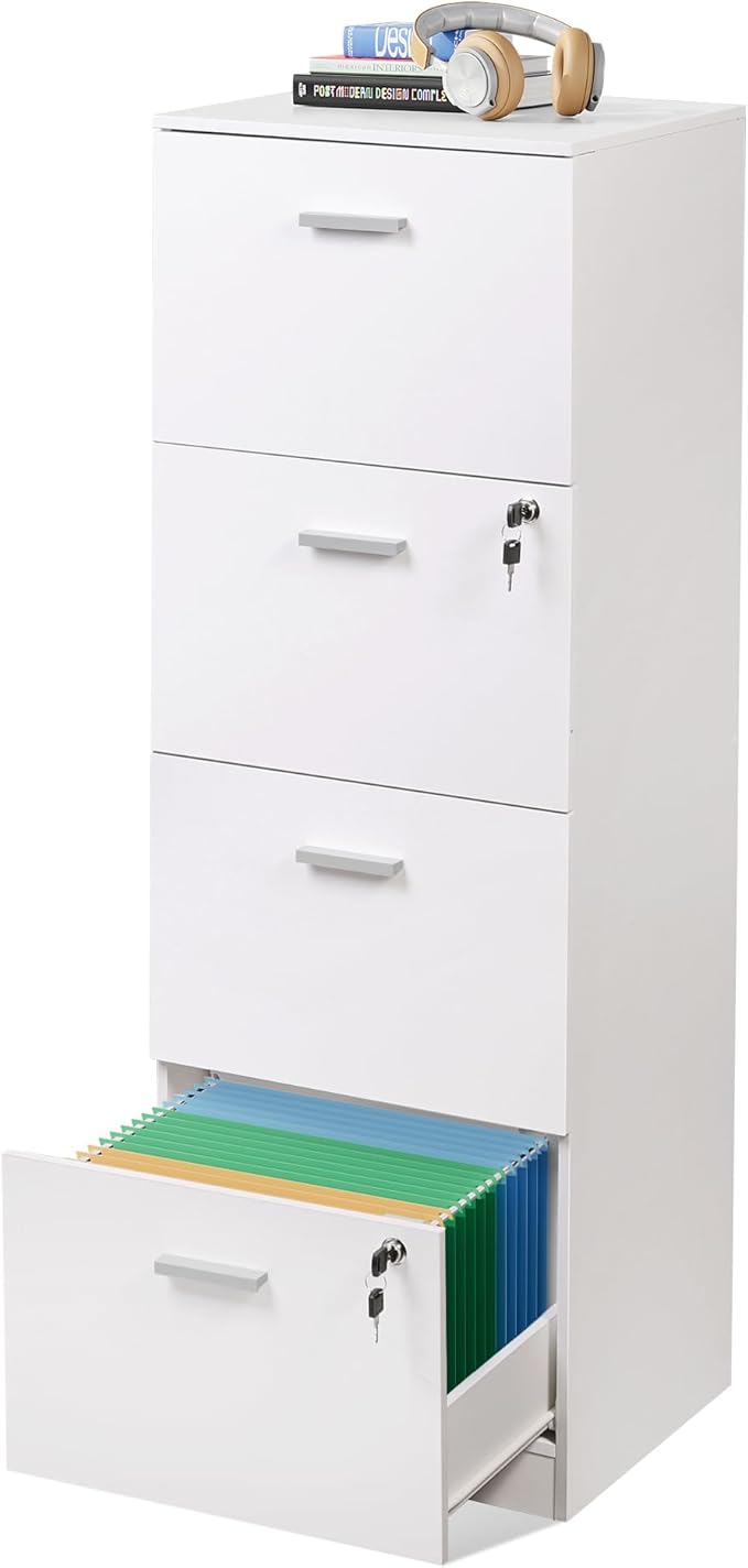 DEVAISE 4 Drawer File Cabinet by DEVAISE