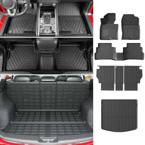 powoq Floor Mats Cargo Mat Compatible with 2023-2025 Mazda CX-5 by powoq