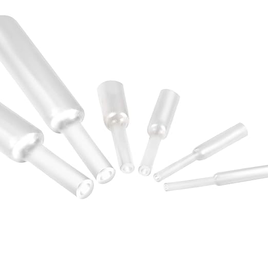 XHF 3/8 Inch 3:1 Waterproof Clear Heat Shrink Tubing Marine Grade Wire Cable - Image 2