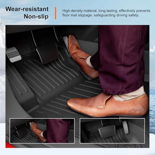 powoq Floor Mats Cargo Mat Compatible with 2009-2015 Honda Pilot - Image 4