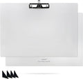 Aluminum 11x17 Clipboard A3 Metal Stainless Hangable Clipboards by Liushun