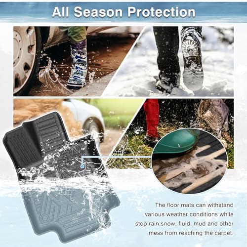 Mixsuper Floor Mats for Toyota RAV4 2019 2020 2021 2022 2023 2024 2025 - Image 6