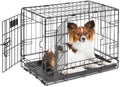 Midwest 22-Inch Double Door iCrate, for Extra-Small Breeds, Up to 15 lbs by MidWestHomesForPets