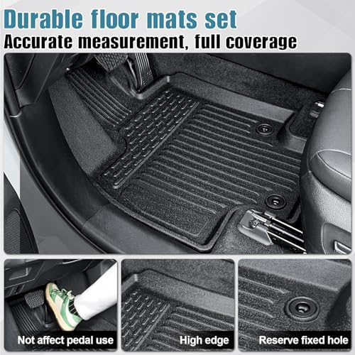 Floor Mats for Toyota Grand Highlander 2024-2026 7 Seats - Image 2