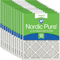 Nordic Pure 18x20x1 Pleated MERV 13 Air Filters 12 Pack by NordicPure
