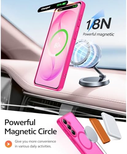 FNTCASE for Samsung Galaxy S26 Case, Fit for Magsafe, with Screen Protector - Image 3