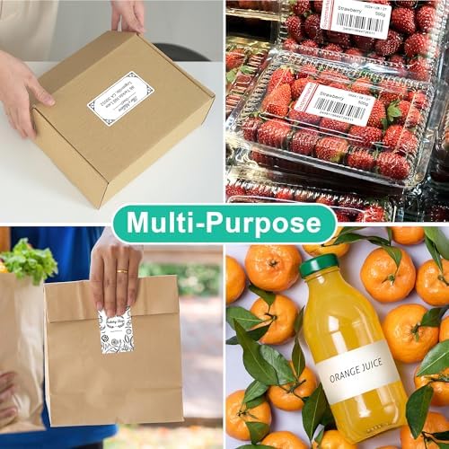 L Liked 2"x4" Bulk Printable White Label Stickers 5000 Labels 500 Sheets - Image 6