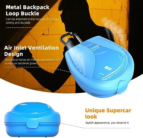 Sports Mouthguard Case, Durable Protective Box for Football & Basketball - Image 4