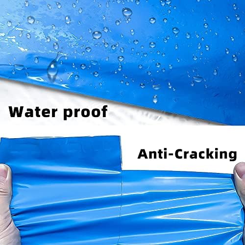 POLYSELLS 200 pcs 19x24 Inches Blue Poly Mailers Shipping Envelopes, Strong Adhesive Sealing, Waterproof, and Tear-resistant Postal Mailing Bags for Clothing, Books, and Accessories - Image 4