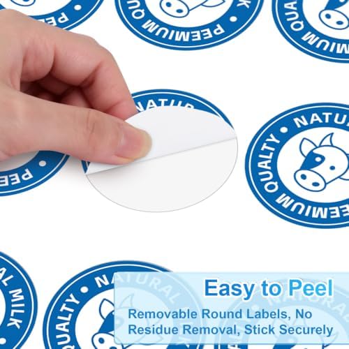 2.5" Round Labels, Printable for Laser & Inkjet, 90 Labels - Image 6