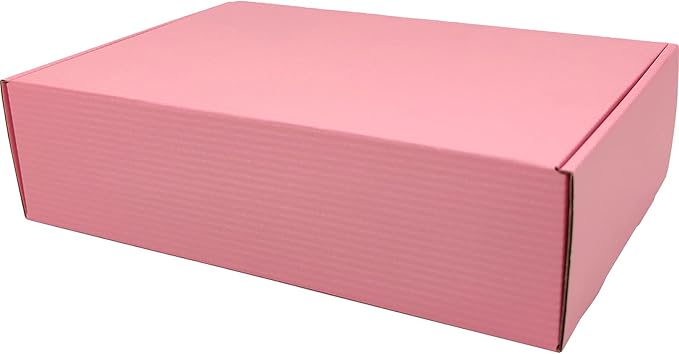 Pink Shipping Boxes for Small Business Pack of 20-12x8x3 inches Cardboard - Image 5