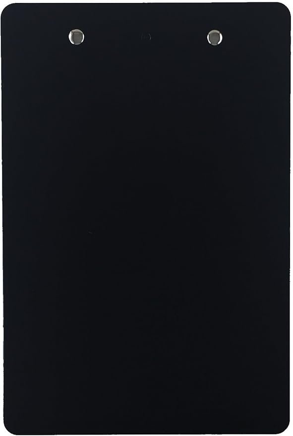 Trade Quest Memo Clipboard 6'' x 9'' Low Profile Clip Plastic - Image 4
