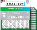 Filterbuy 17x17x1 Air Filter MERV 8 Dust & Allergy Defense (12-Pack) by Filterbuy