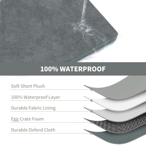 Jumbo Waterproof Orthopedic Dog Bed for Extra Large Dogs - Image 6