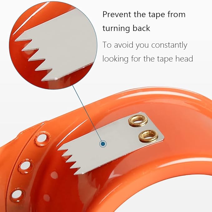 PROSUN 2 Pack Metal Packing Tape Dispenser Gun: 2-inch Wide Tape - Image 4