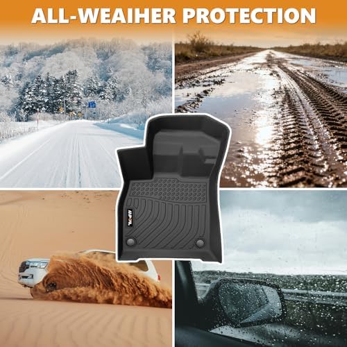 AIPOIL® Floor Mats & Cargo Liner Set for 2005-2010 Jeep Grand Cherokee All-Weather Easy to Clean All-Round Protection Full Set Automobile mats Accessories - Black - Image 5