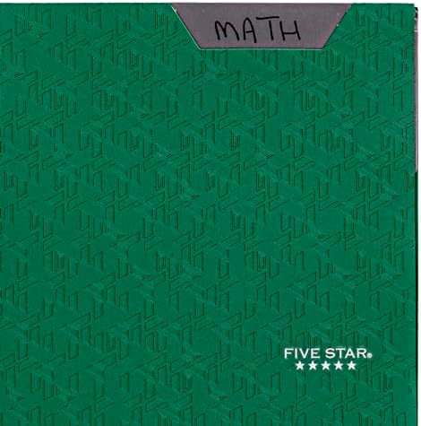 Five Star 2-Pocket Folder,Plastic Folder with Stay-Put Tabs and Prong Fasteners,Holds 8-1/2" x 11" Paper,Black,Fire Red,Forest Green,Pacific Blue (38048),(Pack of 24) - Image 5
