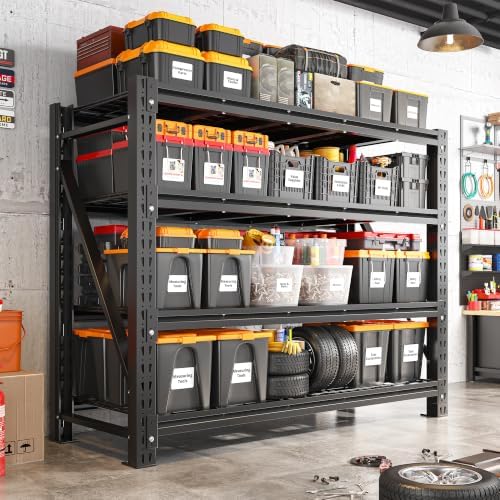 REIBII 5024LBS Garage Shelving for Garage, Shop, Heavy Duty Storage Shelves - Image 7