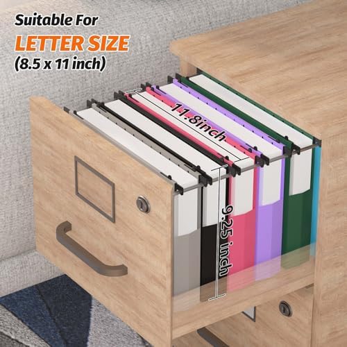 SHUTEX Extra Capacity Plastic Hanging File Folders,12 Pack,Letter, 6 Colors - Image 4