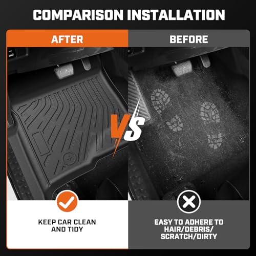 Floor mats for 2010-2014 Ford F-150 SuperCrew/Crew Cab with Bucket Seat - Image 5