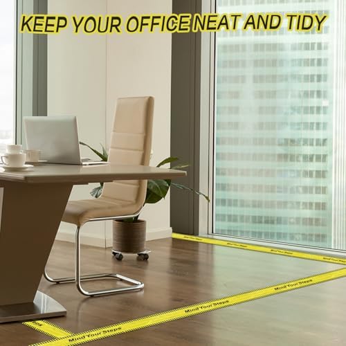Floor Cable Covers,16.4 Feet Cord Cover Wire Protector Cable Cover Wire Storage Cover Used to Protect The Cable and Prevent Tripping Over The Cords (Yellow) - Image 7