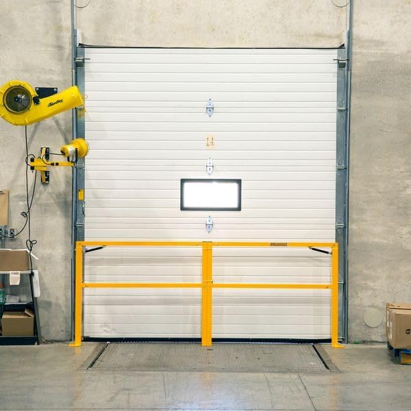 10' W Guardian Door Dock Gate for Loading Bay Fall Hazard Protection, - Image 2