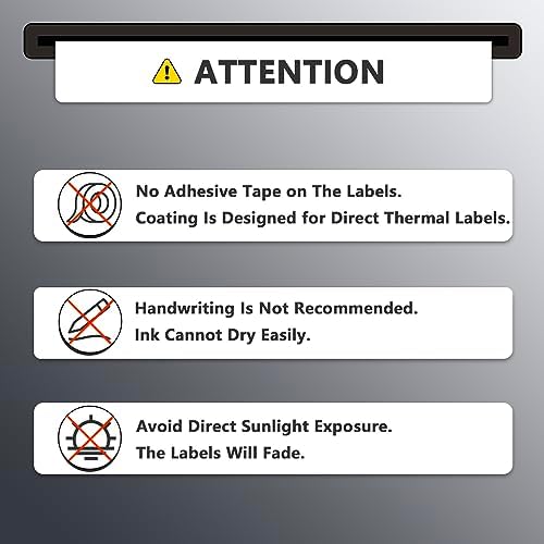 BETCKEY 2.25" x 1.25" (57 mm x 32 mm) Thermal Labels, [10 Roll/10000 Label] - Image 6