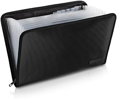 ENGPOW Expanding File Folder,Fireproof 13 Pockets Document Organizer Bag by ENGPOW