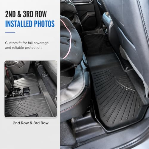 Floor Mats for Buick Enclave 2025 2026 & for Chevy Traverse(7 Seats) 2024 - Image 4