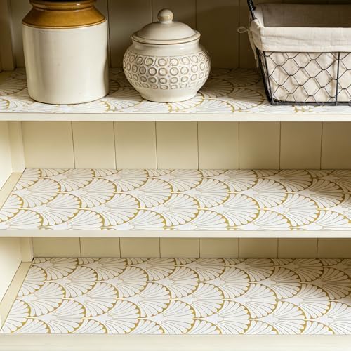 Shelf Liners for Kitchen Cabinets 12in x 10FT, Non Adhesive Cabinet Liner - Image 2