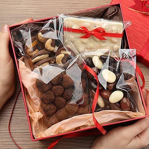 Morepack 5x5 In Cookie Bags Clear Self Sealing Cellophane Treat Bags 200Pcs - Image 5