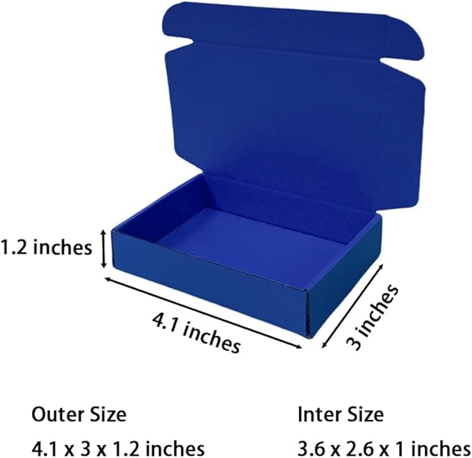 50 Pcs Mini Size Shipping Boxes - Image 2