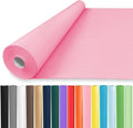 Vanhench 30"×1200" Pink Wrapping Paper Roll, Solid Color Craft Paper by Vanhench