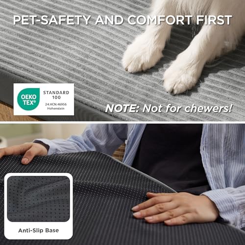 Bedsure ComfyFleece Small Dog Bed with Washable Cover, 23x17 Cat Puppy Bed - Image 4