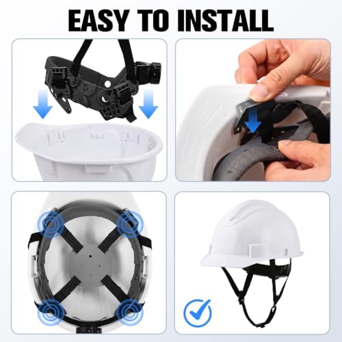 PPE Kit, Hard Hat, Safety Vest & Glasses, Work Gloves, Earplugs - Image 5