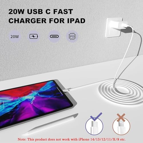 iPhone 18 17 16 15 Charger Fast Charging 2Pack Apple USB C Charger Block - Image 6