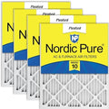 Nordic Pure 18x20x1 Pleated MERV 10 Air Filters 4 Pack by NordicPure