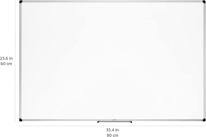 Amazon Basics Large Magnetic Dry Erase Whiteboard - Image 4