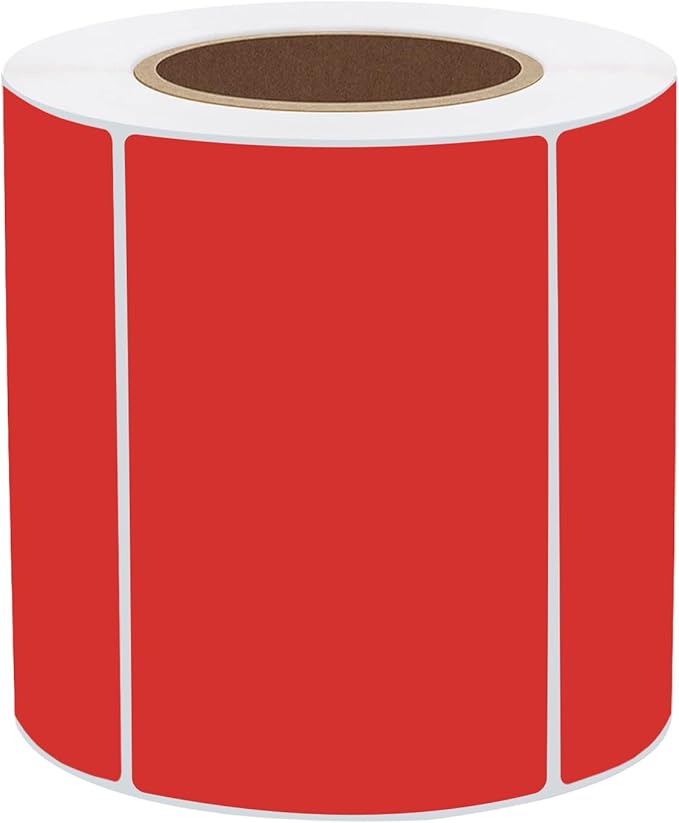 STARLIBOO 3x2 inch Color Direct Thermal Label Stickers by STARLIBOO