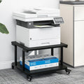 Natwind 2 Tier Laser Printer Stand,24''x20'' Under Desk Printer Cart, Black by Natwind
