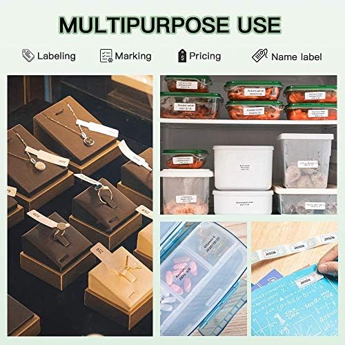 Phomemo Adhesive Labels for D30 Portable Thermal Label Maker, 1/2" X2 1/4" (14mm X 60mm) 110 Labels/Roll, D30 Thermal Printing Label Paper, 3 Roll,White - Image 5