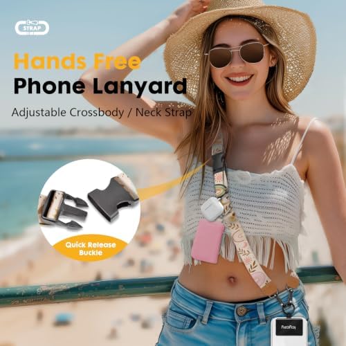 Icycay Phone Lanyard Crossbody Strap Neck Adjustable Teacher Women Boho - Image 2