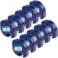 Label KINGDOM 10-Pack Compatible with Dymo Refills 91331 S0721660 Plastic by LabelKINGDOM