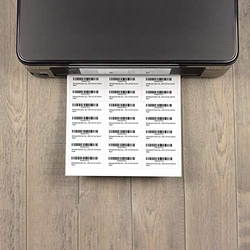 KKBESTPACK 30 Up Shipping Address Labels – 1” x 2-5/8” Self-Adhesive Barcode FNSKU Stickers for Inkjet and Laser Printer (1000 Sheets / 30000 Labels) - Image 2
