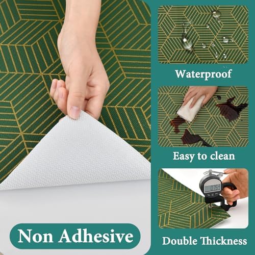 Shelf Liners for Kitchen Cabinets 17in x 30FT, Non Adhesive Cabinet Liner - Image 3