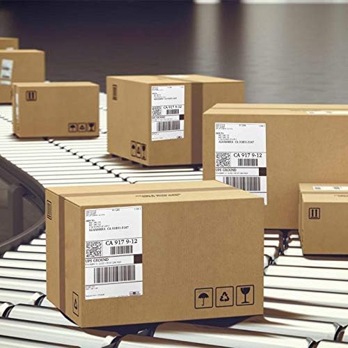 OausTect 4x6 Shipping Label 8000 Fanfold Labels - Image 4